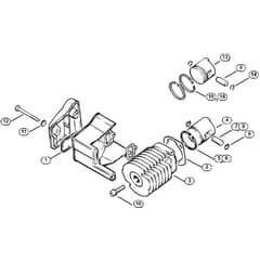 Genuine Stihl 009 / D - Cylinder (32.88), (25.84), (27.83)