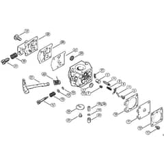 Genuine Stihl 009 / M - Carburetor WT-323 USA, WT-563 CDN