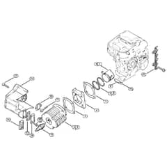 Genuine Stihl 010 AV / C - Cylinder