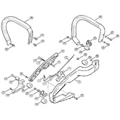 Genuine Stihl 011 AVE / Q - Handle
