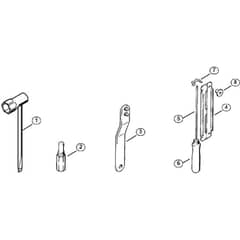 Genuine Stihl 011 AVE / S - Tools, Extras