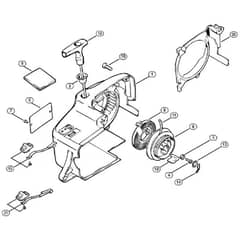 Genuine Stihl 012 AVEQ / J - Rewind starter
