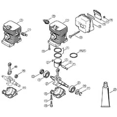 Genuine Stihl 017 / B - Cylinder