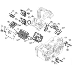 Genuine Stihl 020 T / H - Air filter 020 T