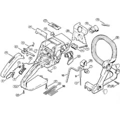 Genuine Stihl 021 / O - Handle housing