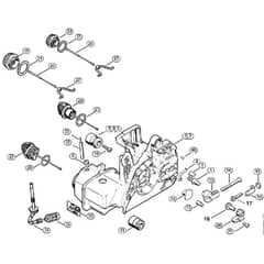Genuine Stihl 023 L / D - Motor housing