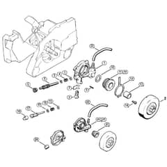 Genuine Stihl 024 WB / C - Oil pump
