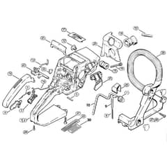 Genuine Stihl 025 / O - Handle housing