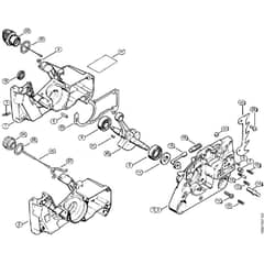 Genuine Stihl 026 C / A - Crankcase