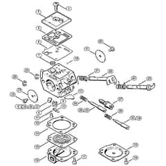 Genuine Stihl 036 / L - Carburetor C3A-S31, C3A-S65