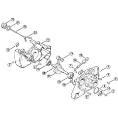 Genuine Stihl 038 M / A - Crankcase