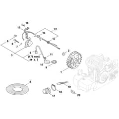 Genuine Stihl 039 / F - Ignition system