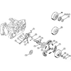 Genuine Stihl 044 C / C - Oil pump, Clutch