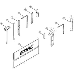 Genuine Stihl 045 AV / L - Tools, Extras