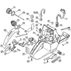 Genuine Stihl 046 C / J - Tank housing
