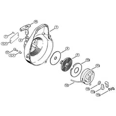 Genuine Stihl 08 SEQ / H - Rewind starter