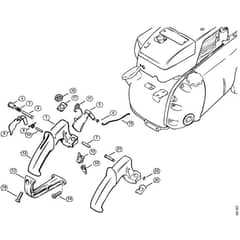 Genuine Stihl 090 AV / M - Handle