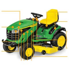 John Deere 105 Tractor - Quick Reference Guide