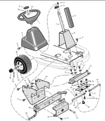 Hayter Heritage 10-30 - 133T (133T001001 - 133T099999) - Steering