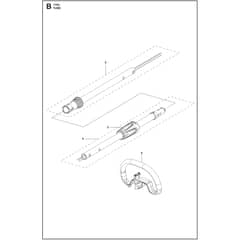 Husqvarna 110iL FLXi - 970531201 - Tube