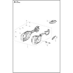 Husqvarna 110iL FLXi - 970531201 - Housing