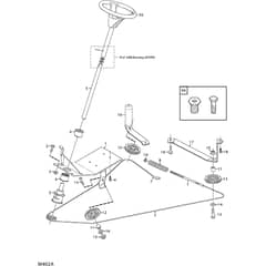 1125M - 2009 - 13-2412-92 - Mountfield Front Mower Steering Diagram