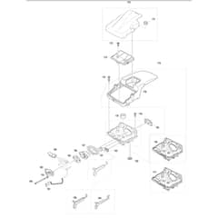 Makita 115 - Engine Chain Saw - Power Tool 05 Diagram
