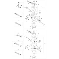 Makita 115 - Engine Chain Saw - Power Tool 06 Diagram