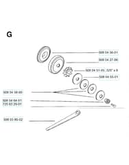Husqvarna 1200ELECTRIC - 1993-5 - Clutch 2