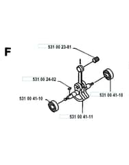 Husqvarna 120 L - Crankshaft