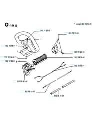 Husqvarna 120 L - Handle & Controls 2