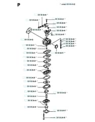 Husqvarna 120 Lc - Carburetor Details