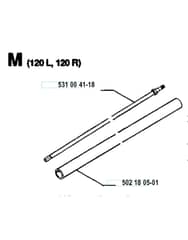 Husqvarna 120R1993-02 - Shaft