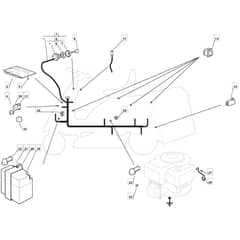 1228H - 2002-2007 - 299991133/MOE - Mountfield Ride On Mower Electrics Diagram