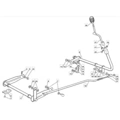 1228H - 2009 - 2T1824483/UM9 - Mountfield Ride On Mower Deck Lifting Diagram