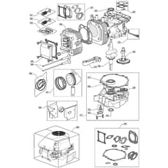 1228H - 2009 - 2T1824483/UM9 - Mountfield Ride On Mower TRE0702 Cylinder Diagram