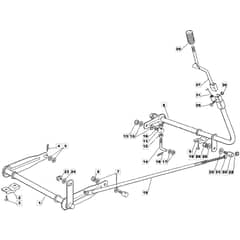 1228M - 2002 - 13-2641-12 - Mountfield Ride On Mower Deck Lifting Diagram