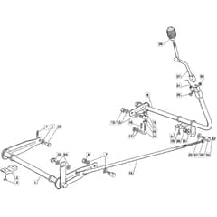 1228M - 2005 - 13-2641-15 - Mountfield Ride On Mower Deck Lifting Diagram