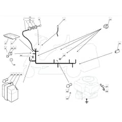 1228M - 2008 - 299981283/UM8 - Mountfield Ride On Mower Electrics Diagram