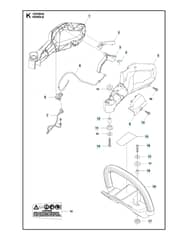 Husqvarna 122HD45 - Handle