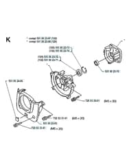 Husqvarna 125R19920100001-20061199999 - Crankcase