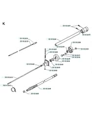 Husqvarna 125RB - 1990-1993 - Shaft