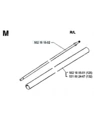 Husqvarna 125RD - 1992-1993 - Shaft