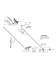 Husqvarna 125RJ-20093400001-20103099999-CAN - Shaft & Handle