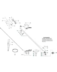 Husqvarna 128LX - Shaft & Handle
