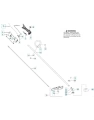 Husqvarna 129 L - Shaft & Handle