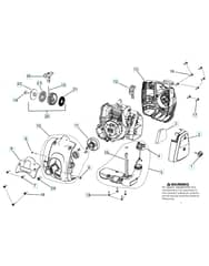 Husqvarna 129R-967193301 - Housing