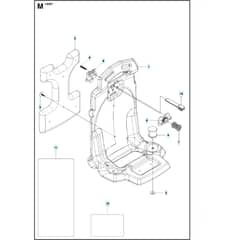 Husqvarna 130 BT Frame