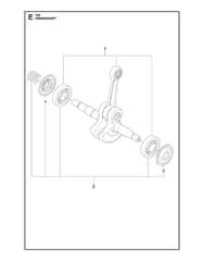 Husqvarna 130 - Crankshaft
