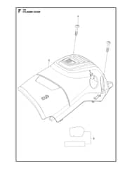 Husqvarna 130 - Cylinder Cover